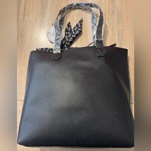 Elegant Black Tote Bag